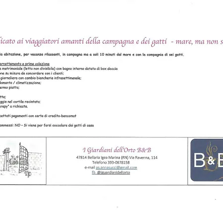 Bed & Breakfast I Guardiani Dell'orto *